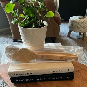 Set of 3 Pampered Chef wooden spoons